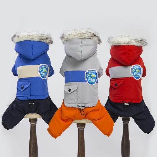 Cozypaws Winter Warmer: Stylish Snow Coat For Dogs