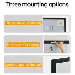 32"*70"Full body floor mirror - elegant frame design, durable