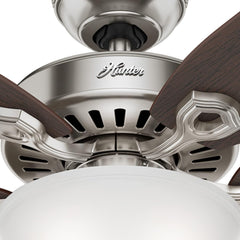 Fan Company 53090 Builder Deluxe Indoor Ceiling Fan with LED Light and