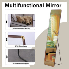 The 4th generation floor standing full-length mirror. wall mirror,