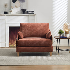 Mid-Century Modern Foldable Sofa Bed Recliner, 3-in-1 Convertible