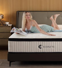 Full Hybrid Mattress Medium-Firm, 10", CertiPUR-US Certified