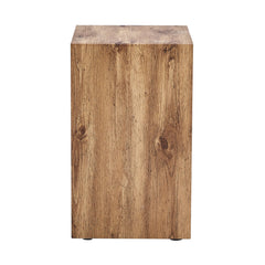 Modern MDF Coffee Table with Wood Grain Texture and Stylish Design