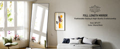 Full Length Mirror, 71"x26" Standing Hanging or Leaning Against Wall Floor Mirrors Body Dressing Wall-Mounted for Living Room,