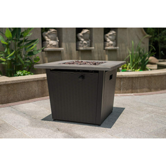 32inch Square Outdoor Propane Fire Pits Table