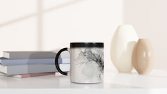 Abstract Ink Coffee Mug 11oz Ceramic Coffee Mugs