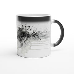 Abstract Ink Coffee Mug 11oz Ceramic Coffee Mugs