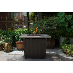 32inch Square Outdoor Propane Fire Pits Table