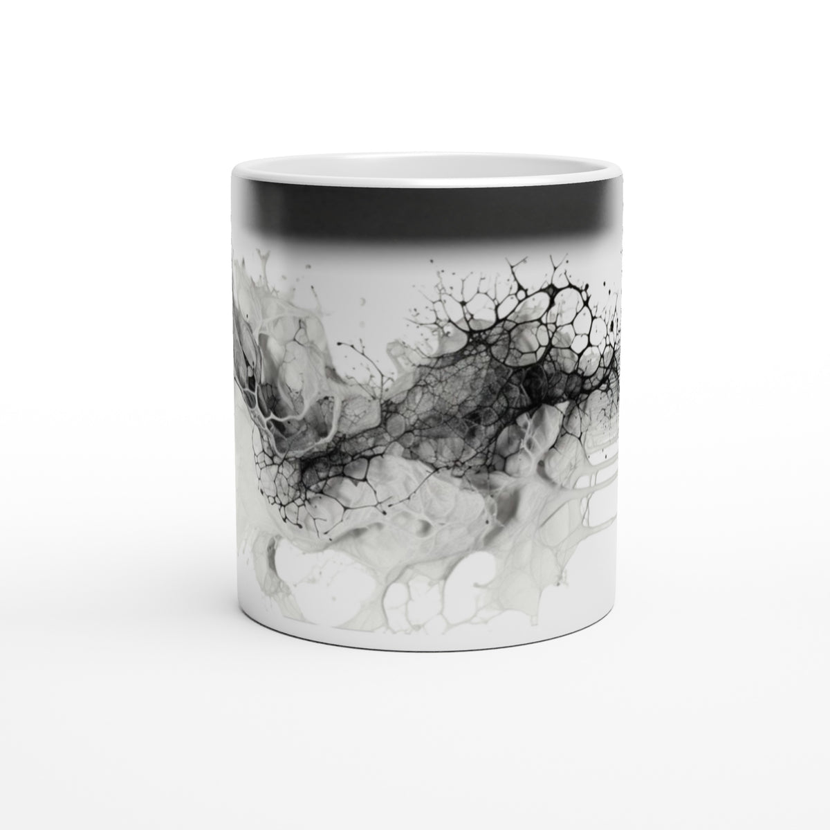 Abstract Ink Coffee Mug 11oz Ceramic Coffee Mugs