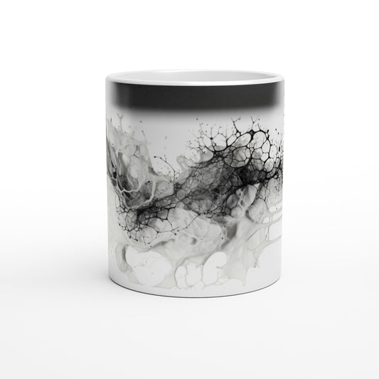 Abstract Ink Coffee Mug 11oz Ceramic Coffee Mugs