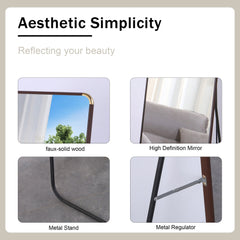 The 4th generation floor standing full-length mirror. wall mirror,