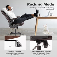 Executive Office Chair – Ergonomic Adjustable Computer Desk Chairs