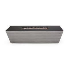 56' RECTANGLE MGO FIRE PIT - 50 000 BTU