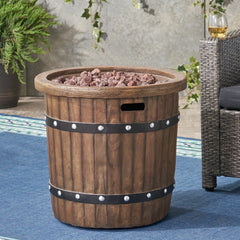 ROUND 25' MGO FIRE PIT - 40 000 BTU