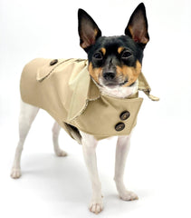 DoggieCoutureNY Classic Waterproof Trench Coat for Pets