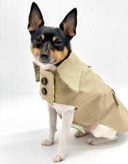 DoggieCoutureNY Classic Waterproof Trench Coat for Pets