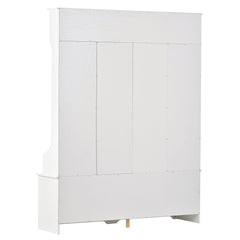 ON-TREND Modern Style Multiple Functions Hallway Coat Rack with Metal