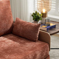 Mid-Century Modern Foldable Sofa Bed Recliner, 3-in-1 Convertible