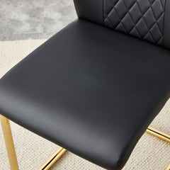 Table and chair set, modern and minimalist dining table, imitation