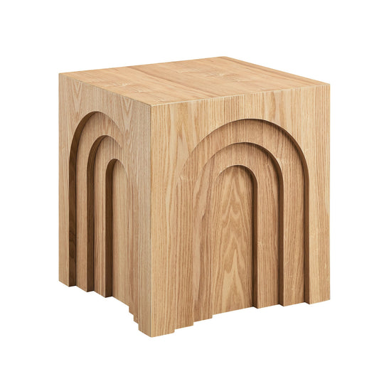 15.74'' Square Side Table Small Coffee Table Accent Table  Bedside