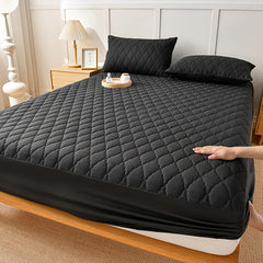 Luxury Quilted Waterproof Mattress Protector  Hypoallergenic
