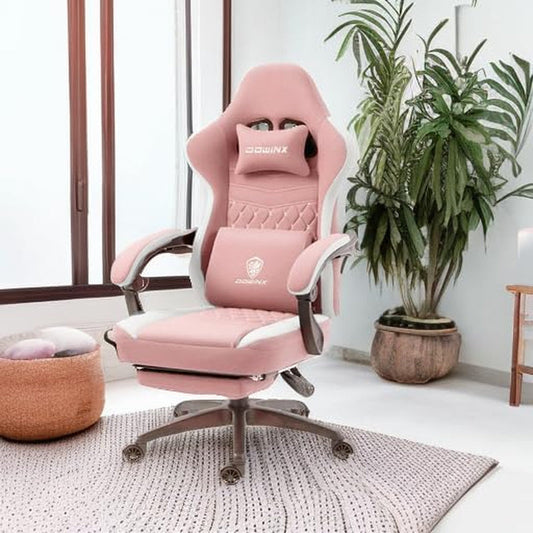 Gaming Chair Breathable Fabric Computer Chair with Pocket Spring