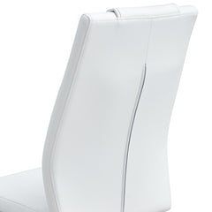 Modern dining chairs, dining room chairs, and golden leg cushioned