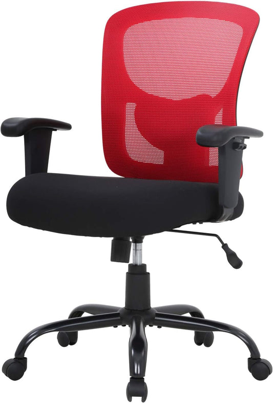 Big and Tall Office Chair 400Lbs Desk Chair Mesh Computer Chair with