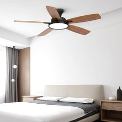 52 Inch Ceiling Fans with Lights,Remote Control Multifunctional Quiet
