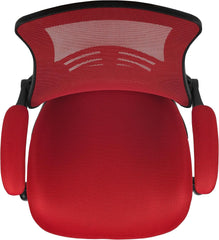 Kelista Mid-Back Swivel Office Chair with Adjustable Seat Height,