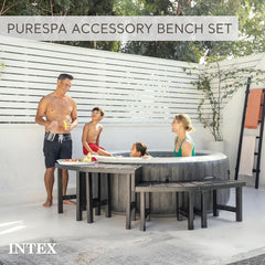 2 Medium PureSpa Benches 4 Person Spas