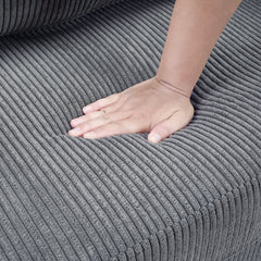 Twin Size Sofa Bed 47.2' Sleeper Sofa Loveseat Sofa with Foldable