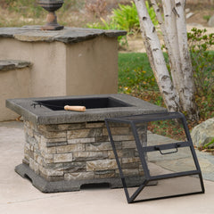 28' SQUARE MGO FIRE PIT