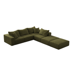 Oversized sponge cloud sofa,Modern Upholstered Sectional Sofa Couch