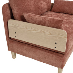 Mid-Century Modern Foldable Sofa Bed Recliner, 3-in-1 Convertible