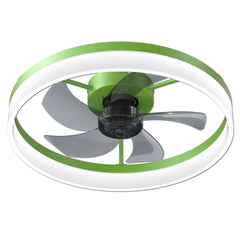 Ceiling Fans with Lights Dimmable LED Embedded installation of thin