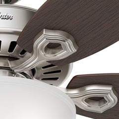 Fan Company 53090 Builder Deluxe Indoor Ceiling Fan with LED Light and