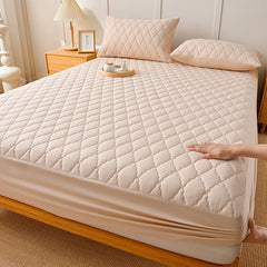 Luxury Quilted Waterproof Mattress Protector  Hypoallergenic