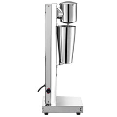 SucceBuy Commercial Milkshake Machine 800ml Stainless Steel Electric Single Head Milk Bubble Stirring Machine Smoothie Blender