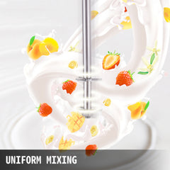 SucceBuy Commercial Milkshake Machine 800ml Stainless Steel Electric Single Head Milk Bubble Stirring Machine Smoothie Blender