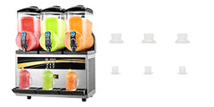 VEVOR 45L Slushy Machine Intelligent LED Control Panel Drink Dispenser Juicer Beverage Granizing Smoothie Maker for Commercial