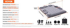 VEVOR Truck Bed Air Mattress Full Size Short Truck Beds Inflatable Air Mattress Camping Bed