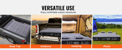 VEVOR Truck Bed Air Mattress Full Size Short Truck Beds Inflatable Air Mattress Camping Bed