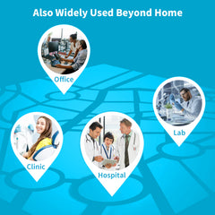 SucceBuy 4L Water Distiller Purifier Filter 1L/H Distilling Speed Dispenser Drinking Bottle Softener Touch Screen Home Appliance
