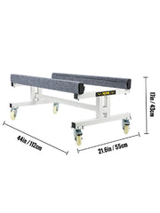 VEVOR 1000/1300LBS Watercraft PWC Dolly Jet Ski Stand Yacht Cart Boat Storage Trailer for Ski Fishing Boat Sailboat