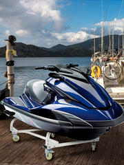 VEVOR 1000/1300LBS Watercraft PWC Dolly Jet Ski Stand Yacht Cart Boat Storage Trailer for Ski Fishing Boat Sailboat
